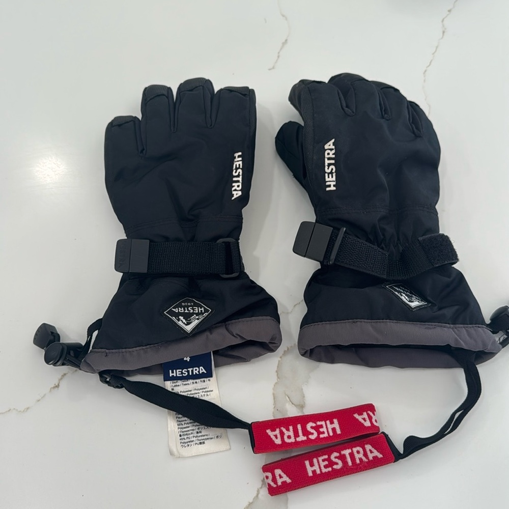 Hestra C Zone Size 4 Ski Gloves Excellent condition.